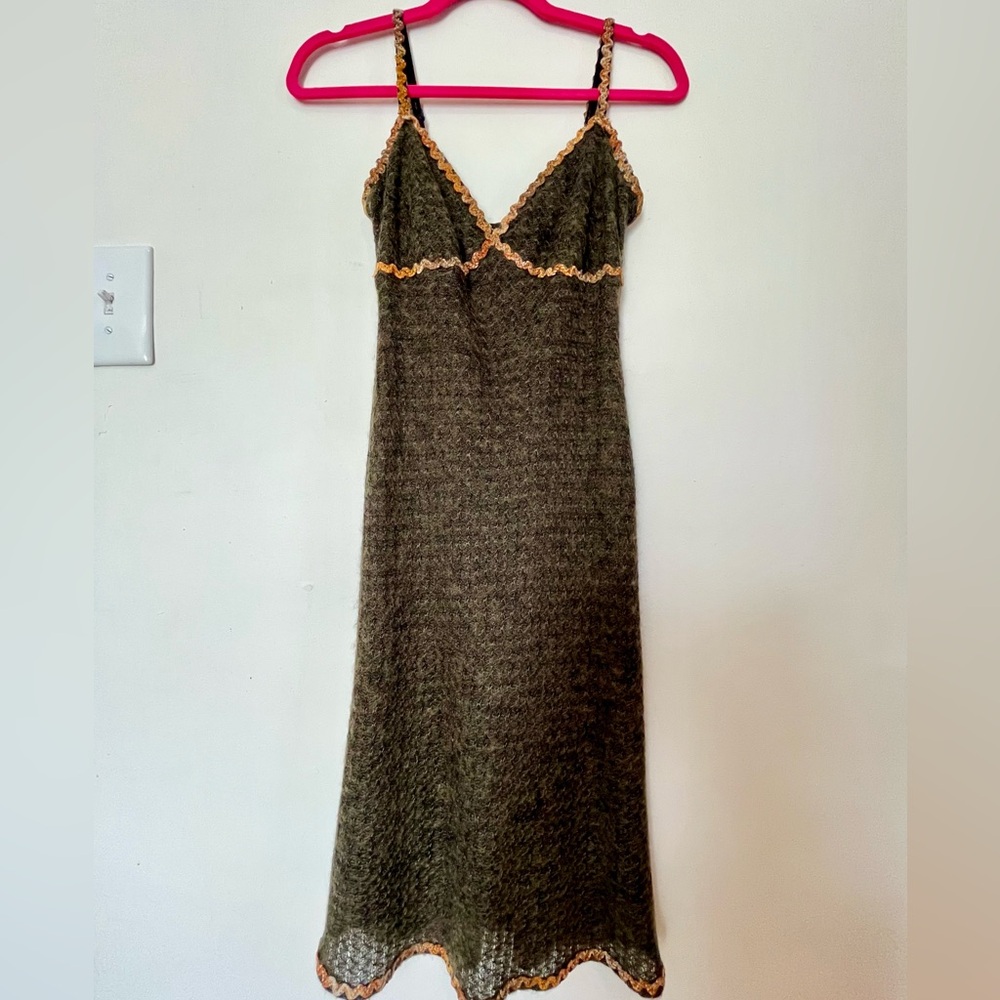 Vintage 90’s Y2K BetsyJohnson NewYork Style Midi dress.Very rare collector piece - Picture 2 of 14